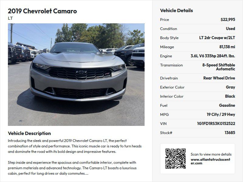 Photo 23 of this CHEVROLET CAMARO