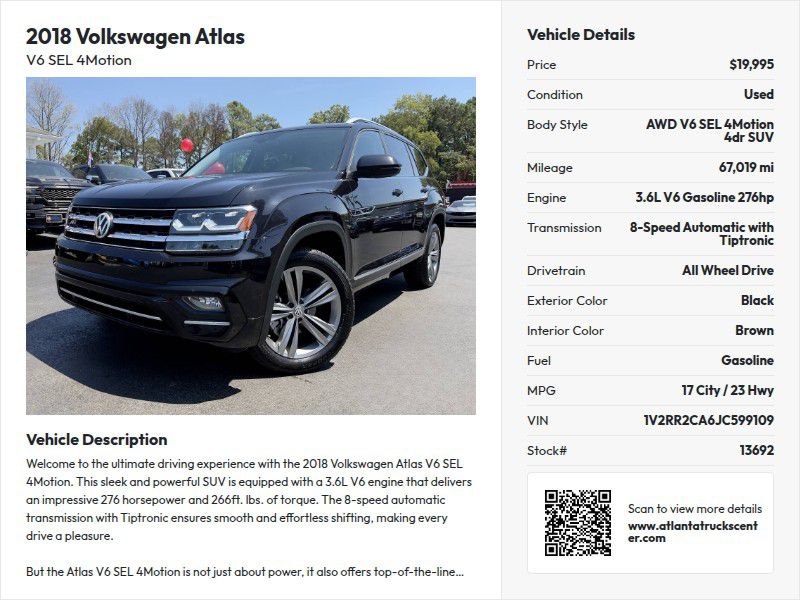 Photo 29 of this VOLKSWAGEN ATLAS