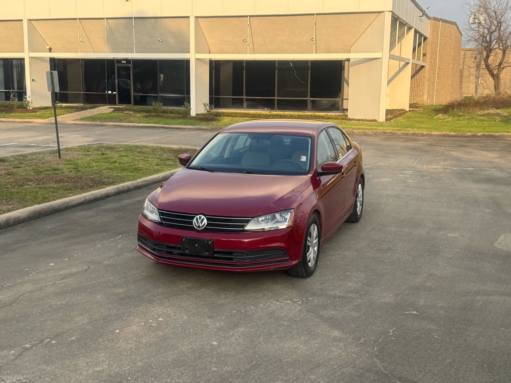 Red 2017 Volkswagen Jetta 1.4T S FWD Sedan Front-Wheel Drive Automatic