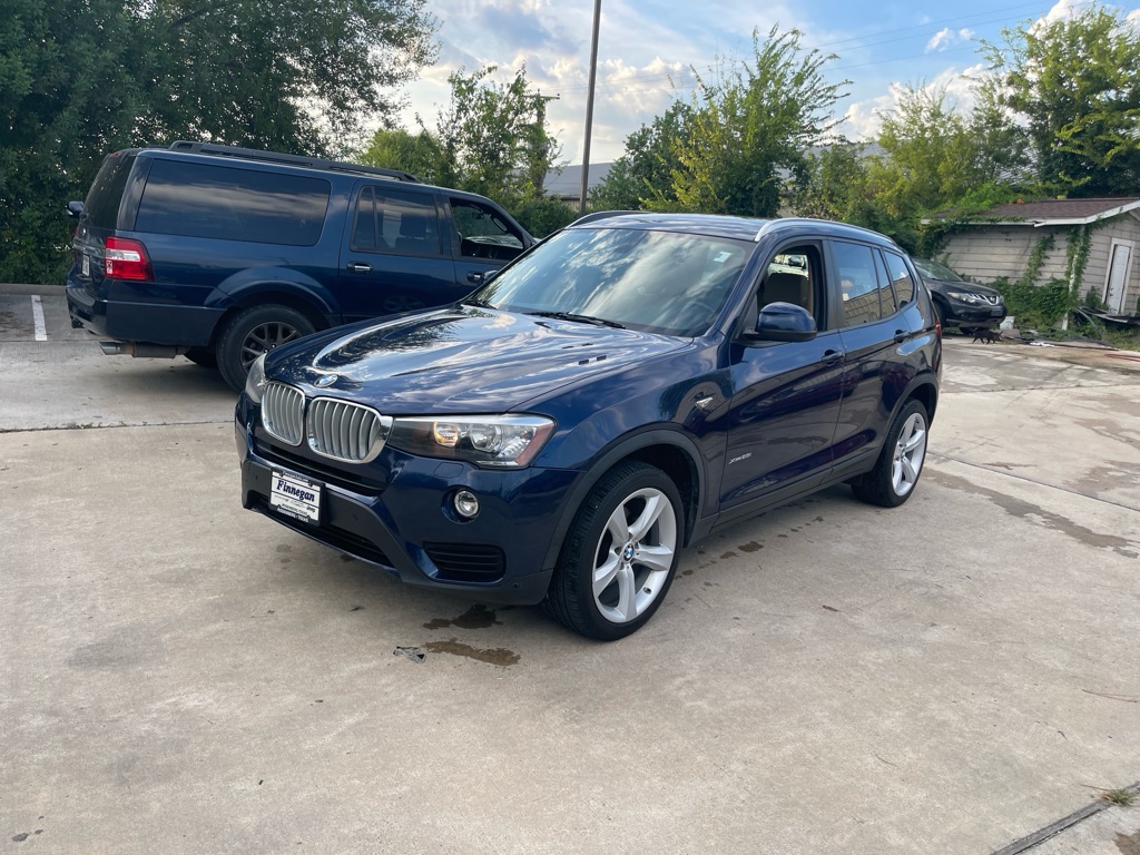 Blue 2017 BMW X3 xDrive28i AWD SUV / Crossover All-Wheel Drive Automatic