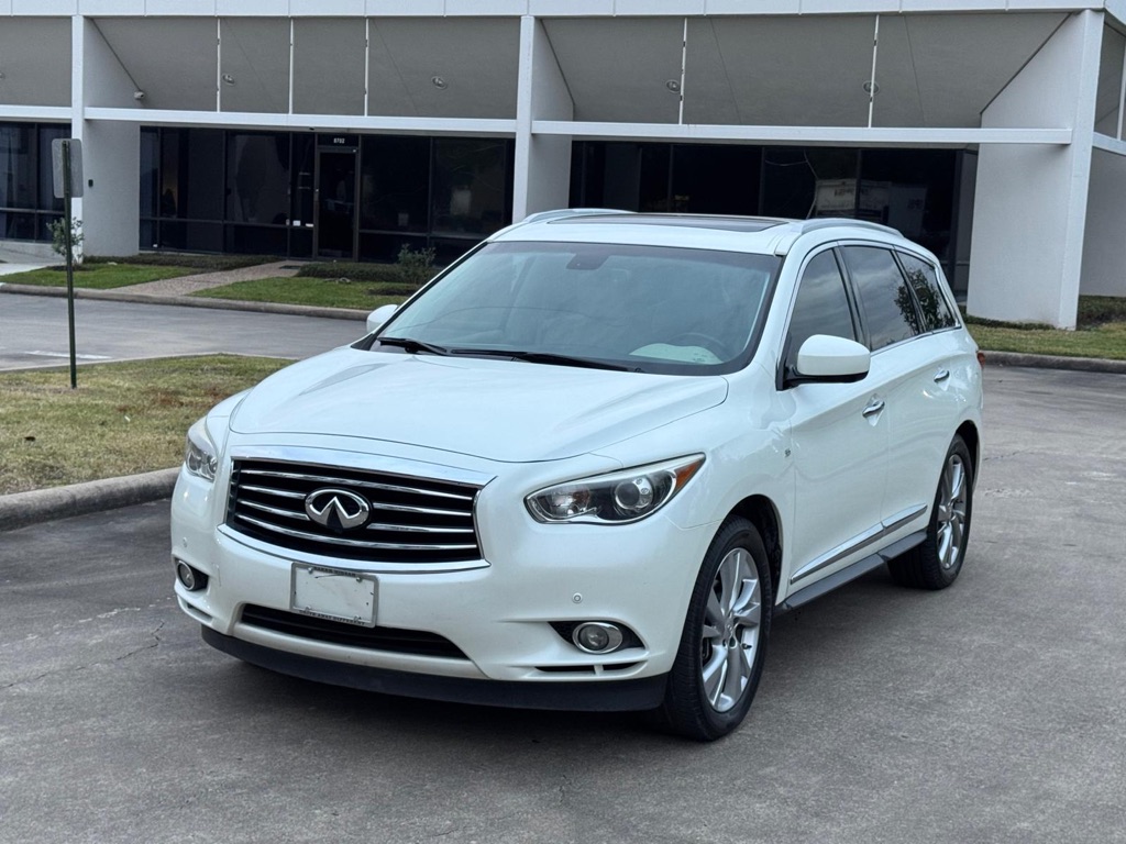 White 2015 INFINITI QX60 FWD SUV / Crossover Front-Wheel Drive Continuously Variable Transmission