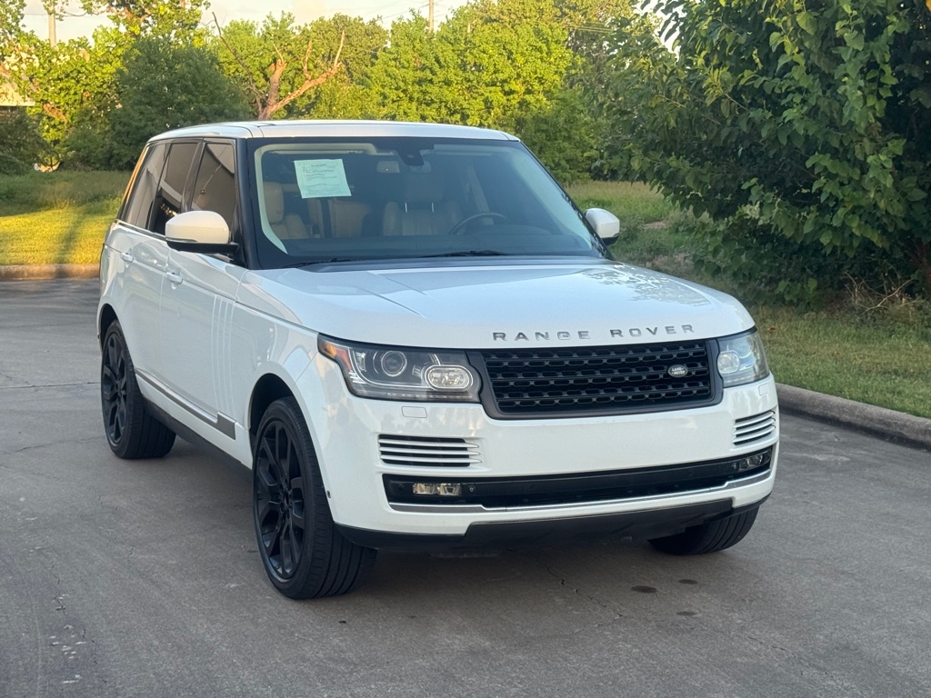 White 2014 Land Rover Range Rover SUV / Crossover Four-Wheel Drive Automatic