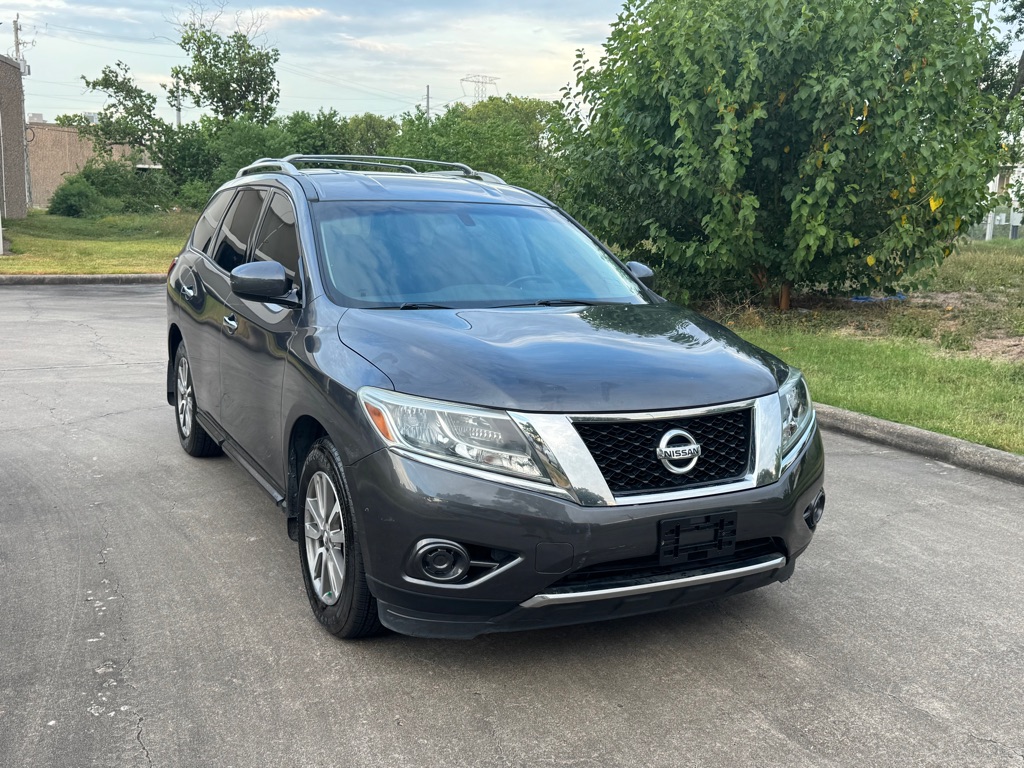 Gray 2014 Nissan Pathfinder SUV / Crossover Front-Wheel Drive Continuously Variable Transmission