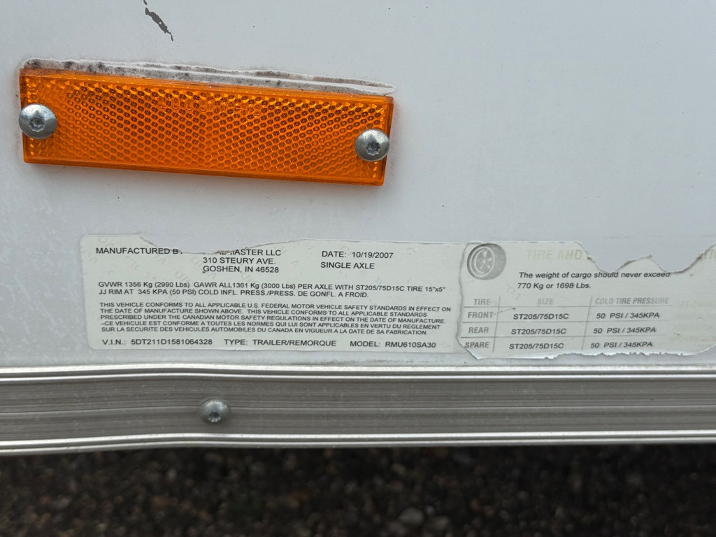 Photo 4 of this ROADMASTER 12X6ENCLOSED