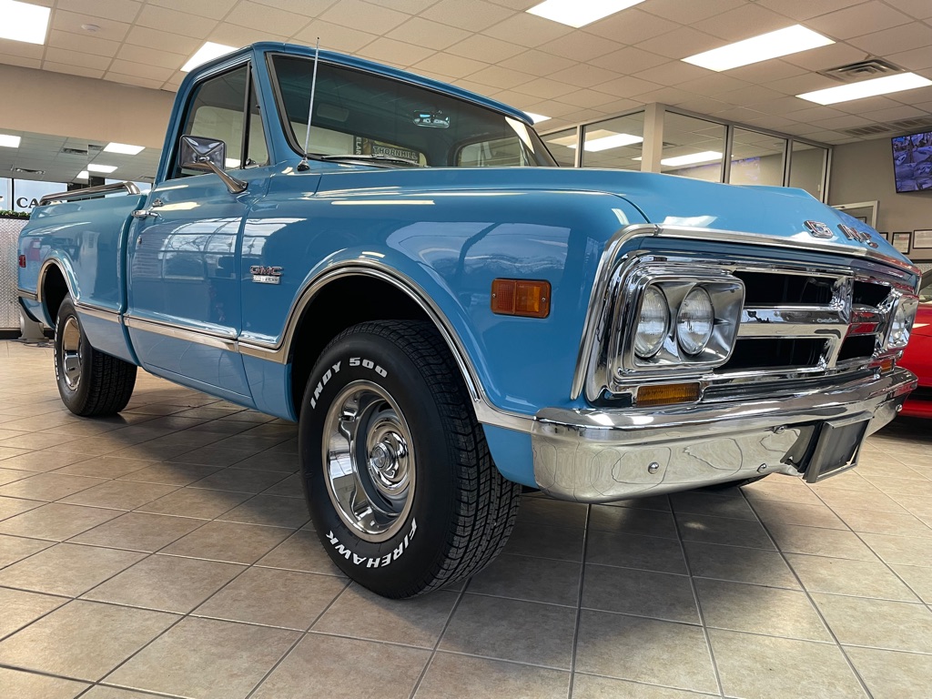 Used 1968 GMC PICKUP ORIGINAL SHORT BED Blue 00000CE10DPB59501