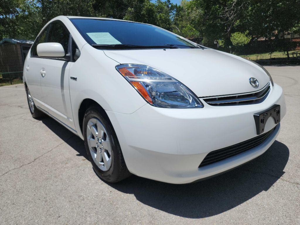 White 2009 Toyota Prius Hatchback Continuously Variable Transmission