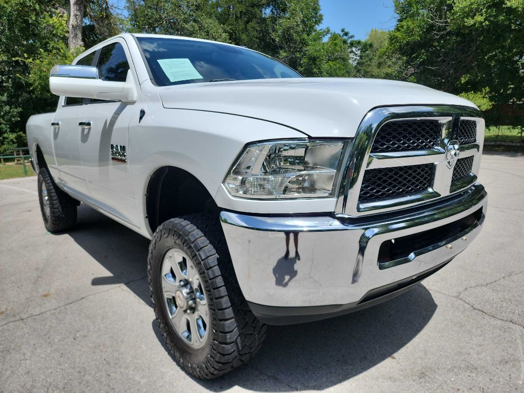White 2014 RAM 2500 Pickup Truck Four-Wheel Drive Automatic