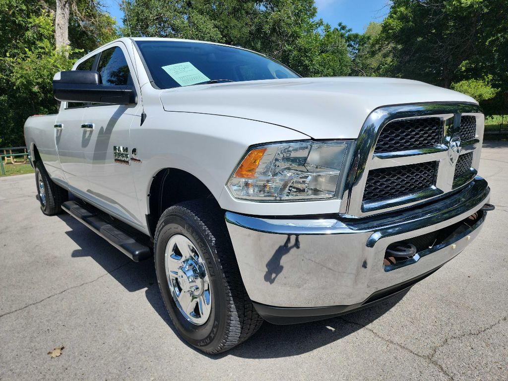 White 2016 RAM 3500 Pickup Truck Four-Wheel Drive Automatic