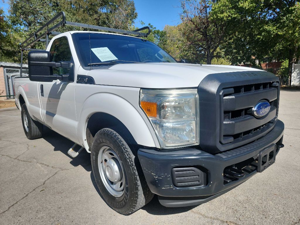 White 2012 Ford F-250 Super Duty Pickup Truck Automatic