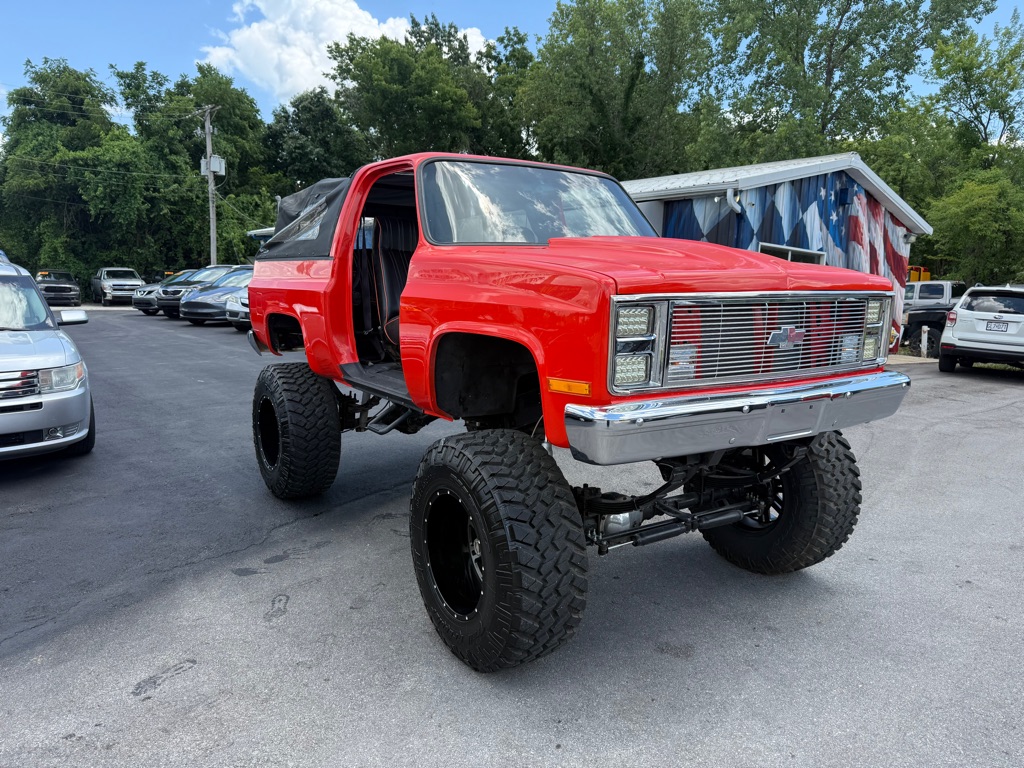 Orange 1982 Chevrolet Blazer SUV / Crossover Four-Wheel Drive Automatic