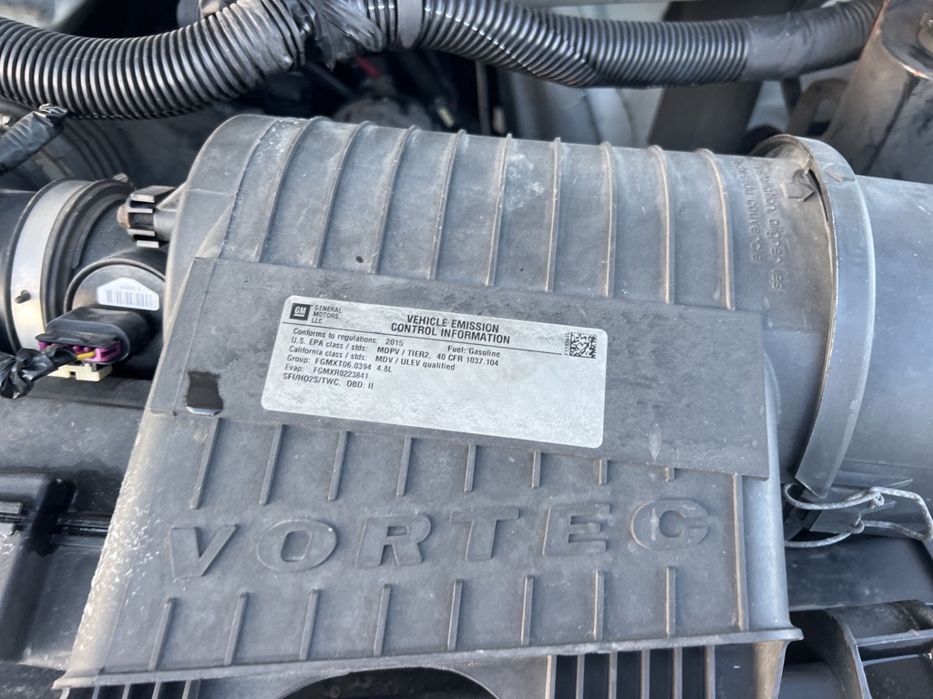 CHEVROLET EXPRESS G2500 2015 CHEVROLET EXPRESS G2500 1GCWGFCFXF1233945