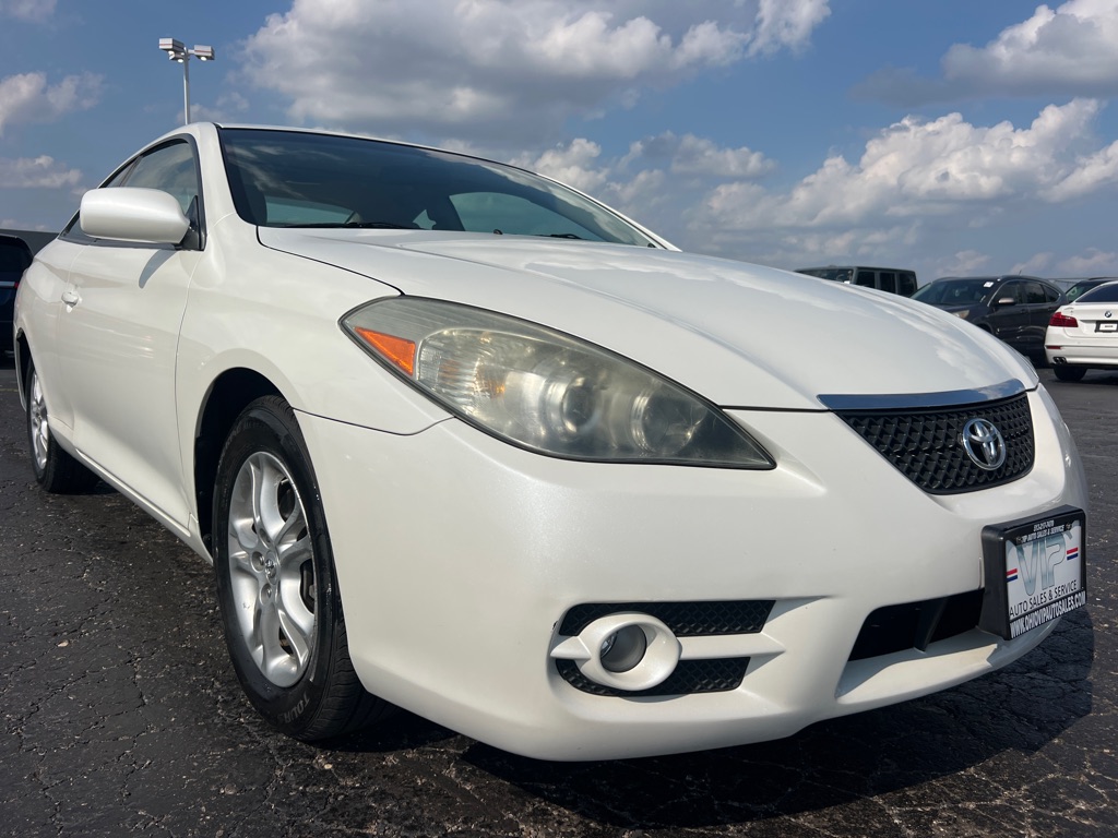 White 2007 Toyota Camry Solara Coupe Automatic