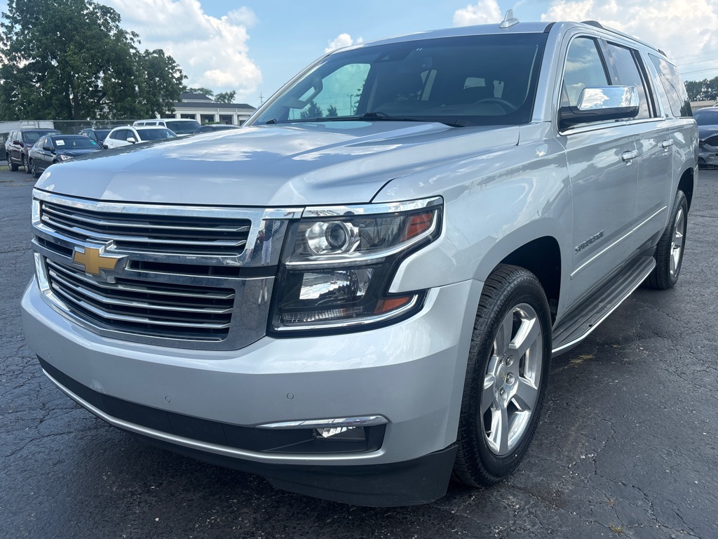 Silver 2015 Chevrolet Suburban SUV / Crossover Four-Wheel Drive Automatic