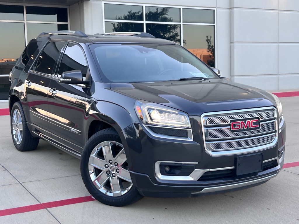 Gray 2016 GMC Acadia Denali AWD SUV / Crossover All-Wheel Drive Automatic