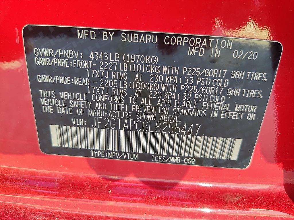 Photo 32 of this SUBARU CROSSTREK