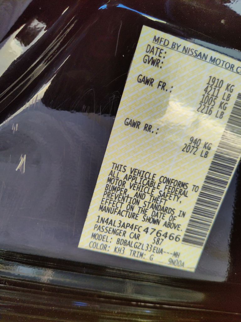 Photo 29 of this NISSAN ALTIMA