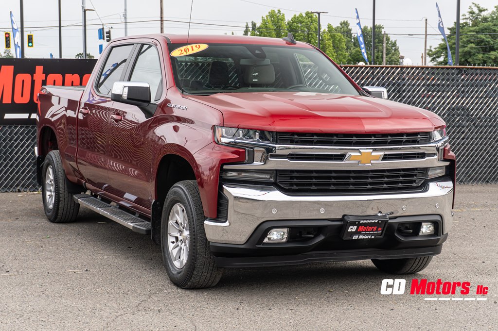 BURGEN 2019 Chevrolet Silverado 1500 LT Crew Cab 4WD Pickup Truck Four-Wheel Drive Automatic