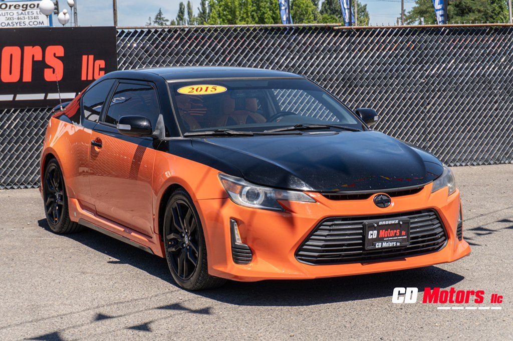 Orange 2015 Scion tC Coupe Automatic