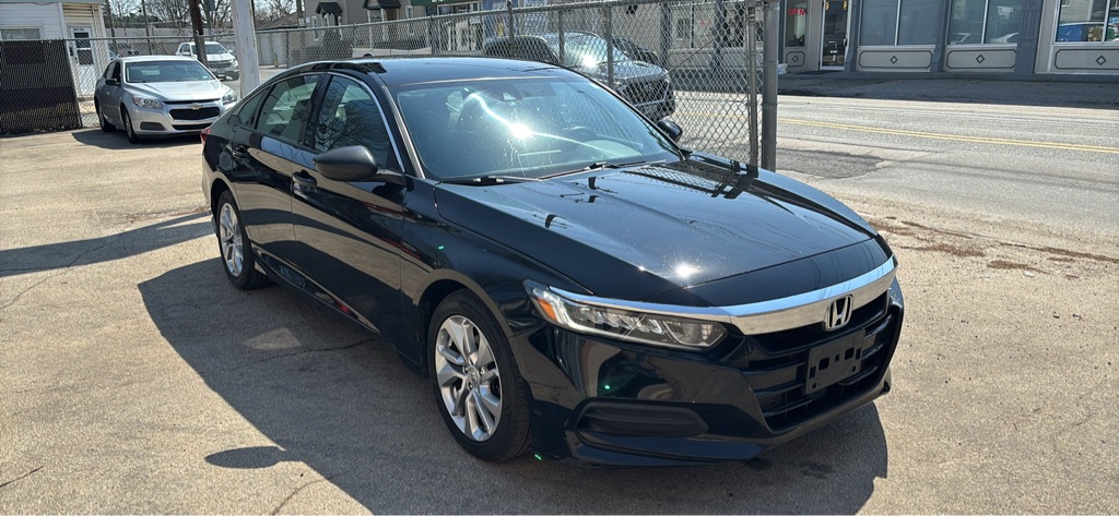 Black 2019 Honda Accord 1.5T LX FWD Sedan Front-Wheel Drive Continuously Variable Transmission