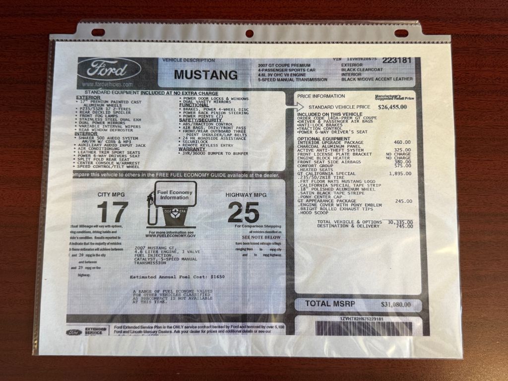 Photo 50 of this FORD MUSTANG