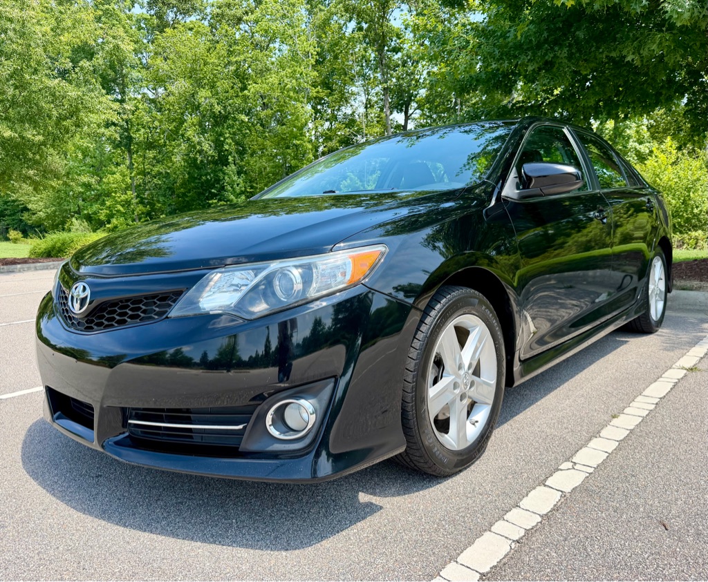 Black 2012 Toyota Camry Sedan Automatic