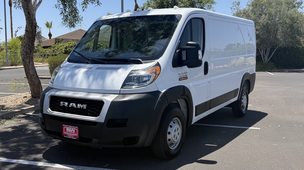 White 2021 RAM ProMaster Van Front-Wheel Drive Automatic