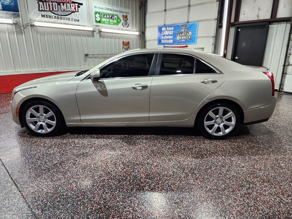 Gold 2015 Cadillac ATS 2.5L RWD Sedan Rear-Wheel Drive Automatic