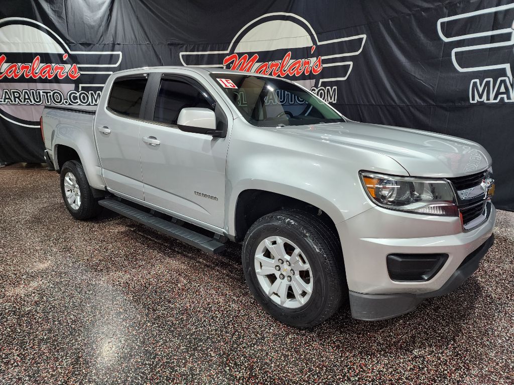 Silver 2015 Chevrolet Colorado Pickup Truck 4X2 Automatic