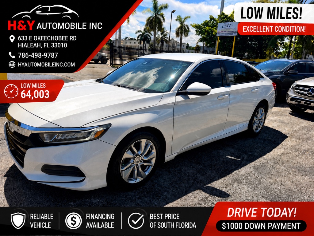 2018 HONDA ACCORD
