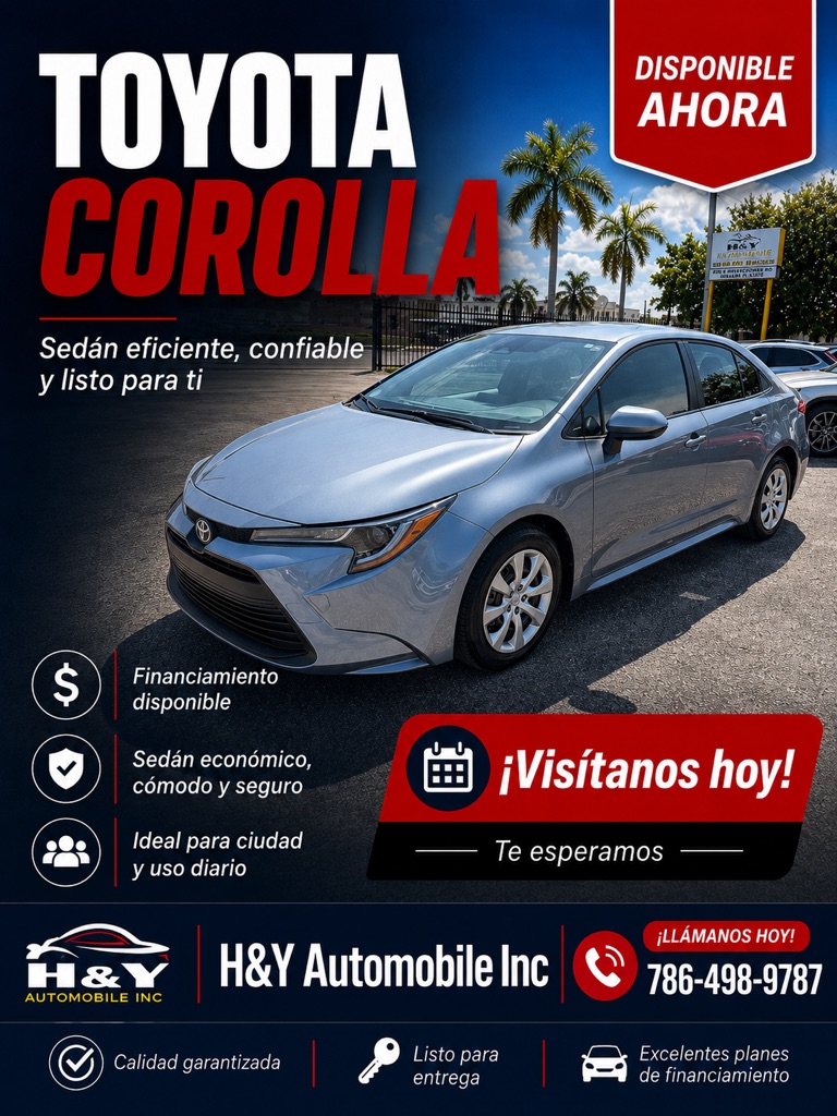 2025 TOYOTA COROLLA