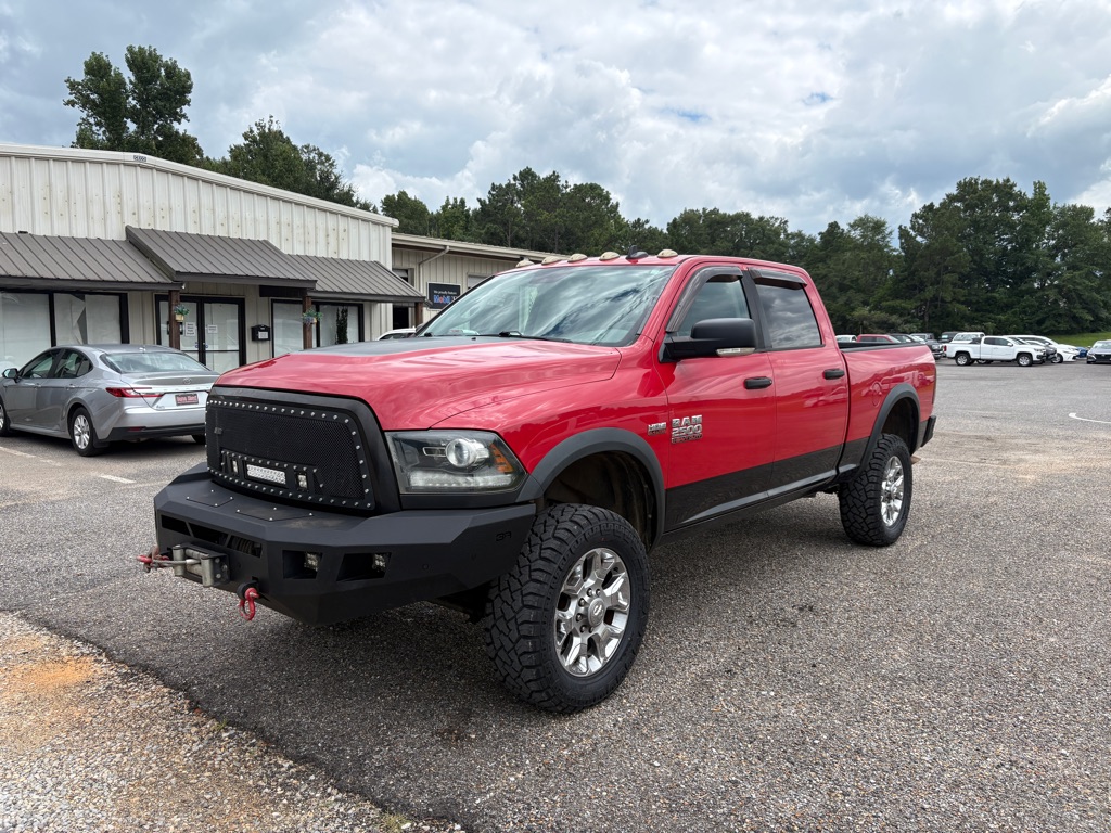 Red 2016 RAM 2500 Pickup Truck Four-Wheel Drive Automatic