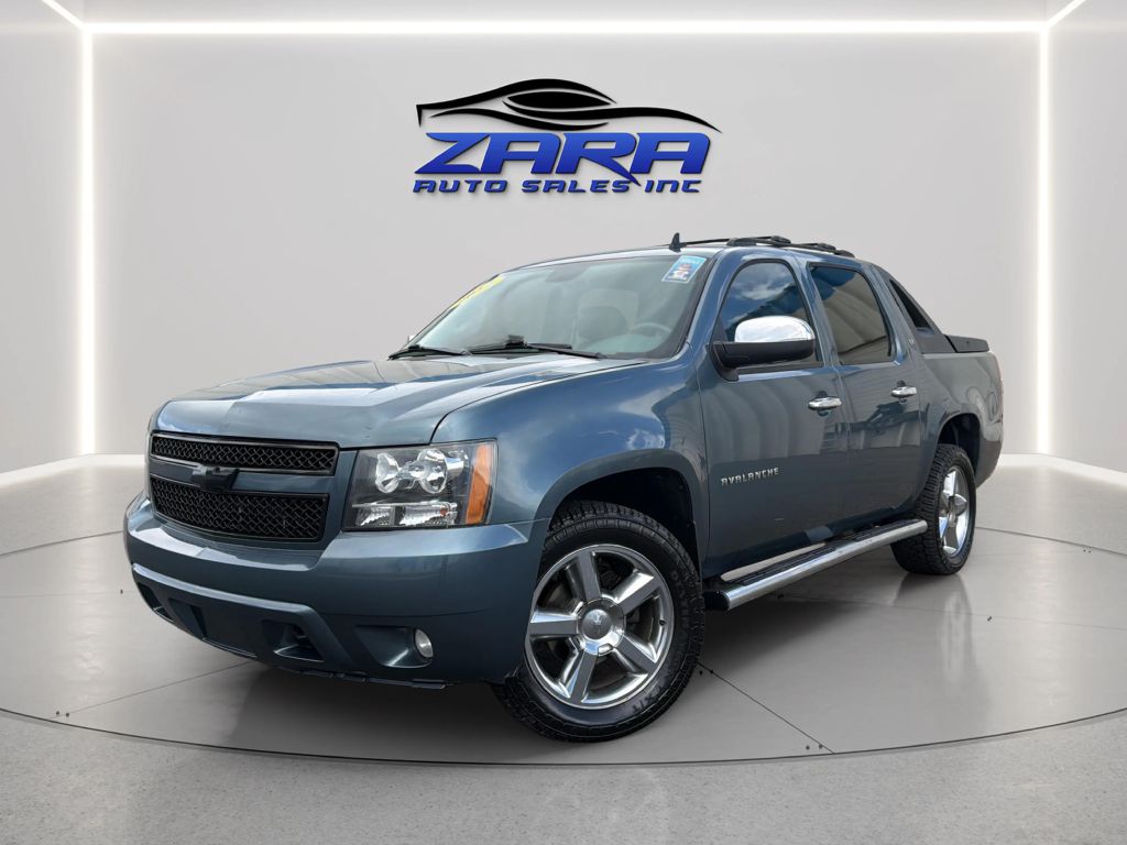 Blue 2012 Chevrolet Avalanche LT 4WD Pickup Truck Four-Wheel Drive Automatic