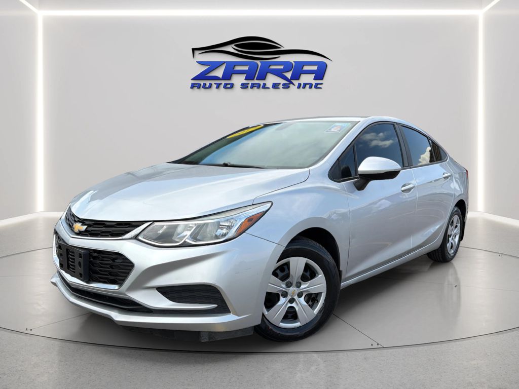 Silver 2017 Chevrolet Cruze Sedan Front-Wheel Drive Automatic