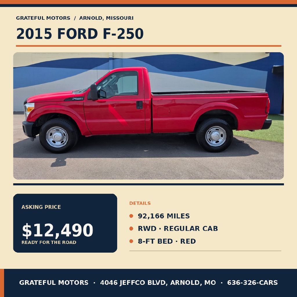 2015 FORD F-250 LONGBED