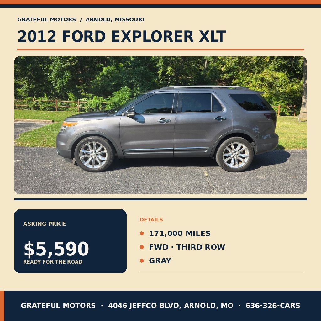 2012 FORD EXPLORER