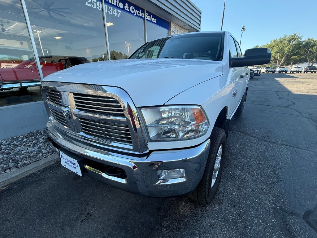 White 2012 RAM 2500 Pickup Truck Four-Wheel Drive Automatic