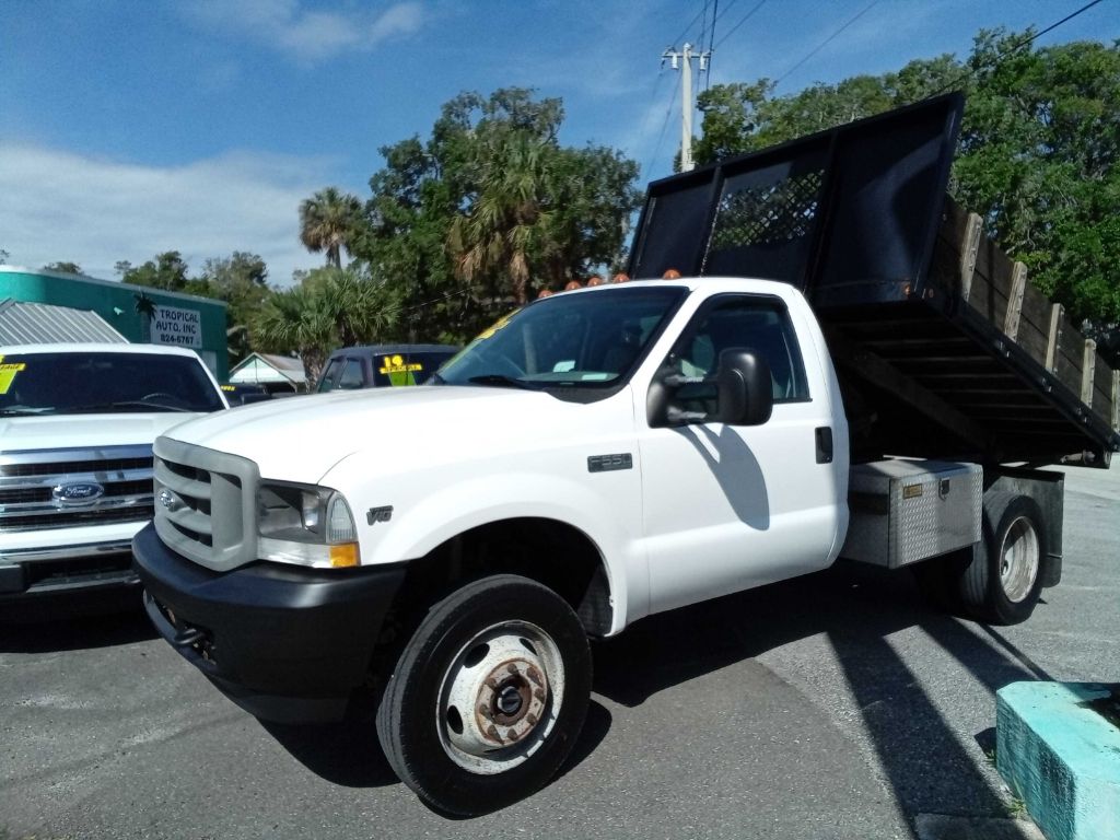 2002 FORD 4X4 F550    DUMP TR
