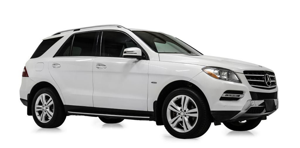 White 2012 Mercedes-Benz M-Class ML 350 4MATIC SUV / Crossover All-Wheel Drive Automatic
