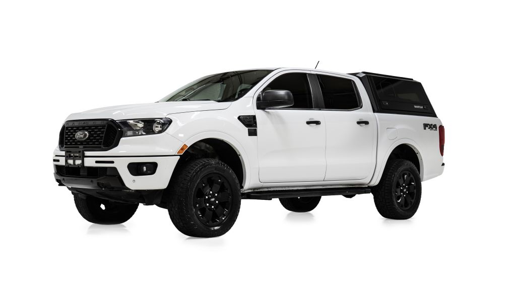 White 2021 Ford Ranger Pickup Truck Four-Wheel Drive Automatic