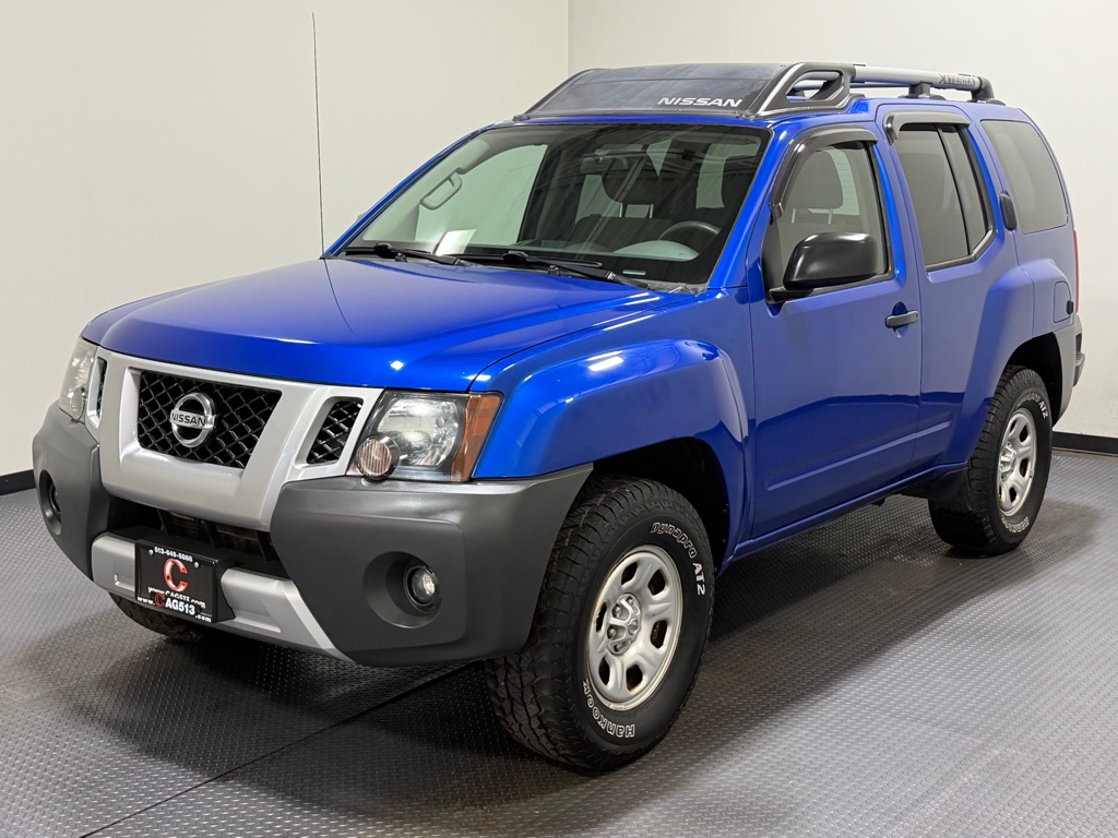 Blue 2014 Nissan Xterra SUV / Crossover Four-Wheel Drive Automatic
