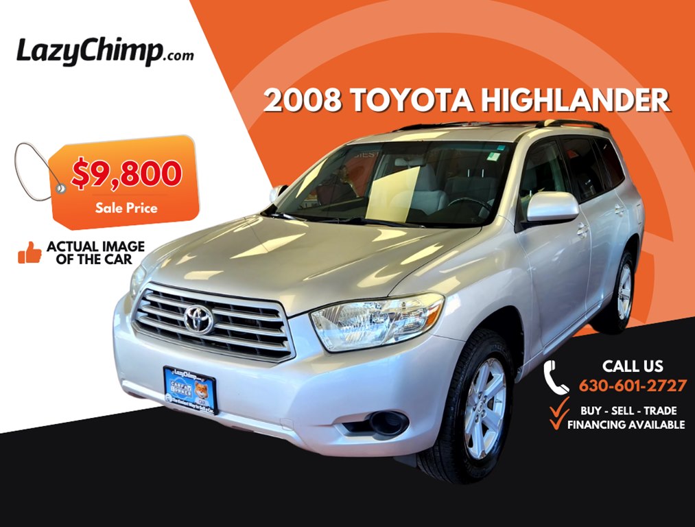 TOYOTA HIGHLANDER 2008 TOYOTA HIGHLANDER JTEDS41A682013549