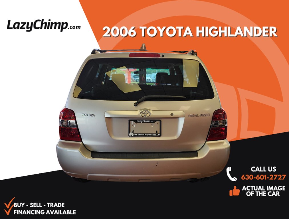 TOYOTA HIGHLANDER 2006 TOYOTA HIGHLANDER JTEGD21A160138432
