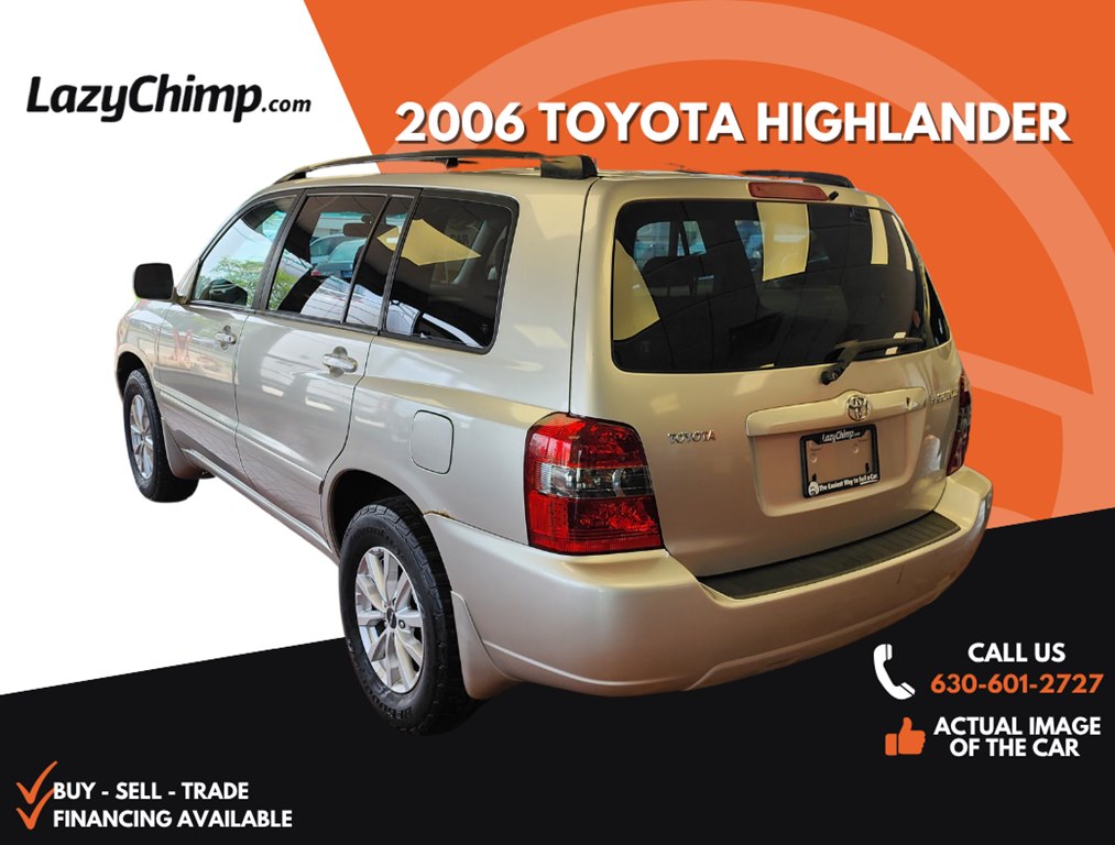 TOYOTA HIGHLANDER 2006 TOYOTA HIGHLANDER JTEGD21A160138432