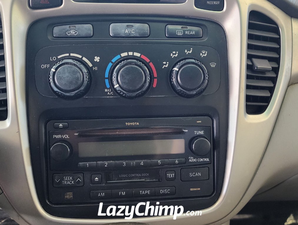 TOYOTA HIGHLANDER 2006 TOYOTA HIGHLANDER JTEGD21A160138432