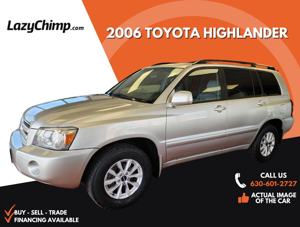 TOYOTA HIGHLANDER 2006 TOYOTA HIGHLANDER JTEGD21A160138432