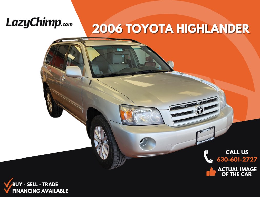 TOYOTA HIGHLANDER 2006 TOYOTA HIGHLANDER JTEGD21A160138432