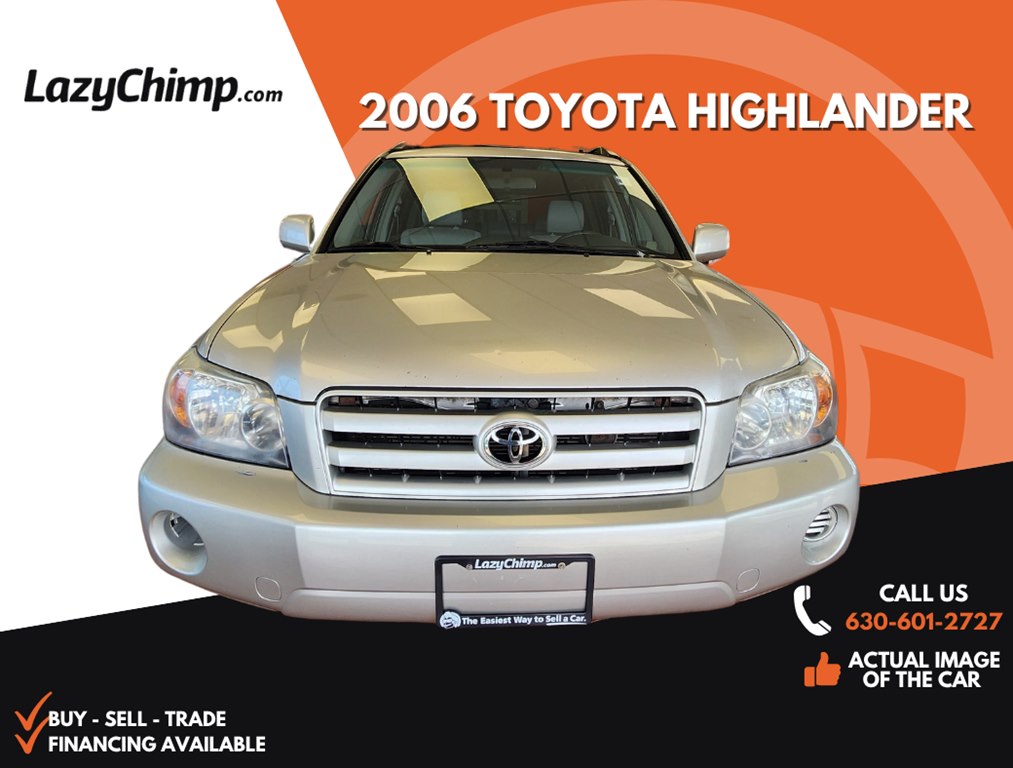 TOYOTA HIGHLANDER 2006 TOYOTA HIGHLANDER JTEGD21A160138432