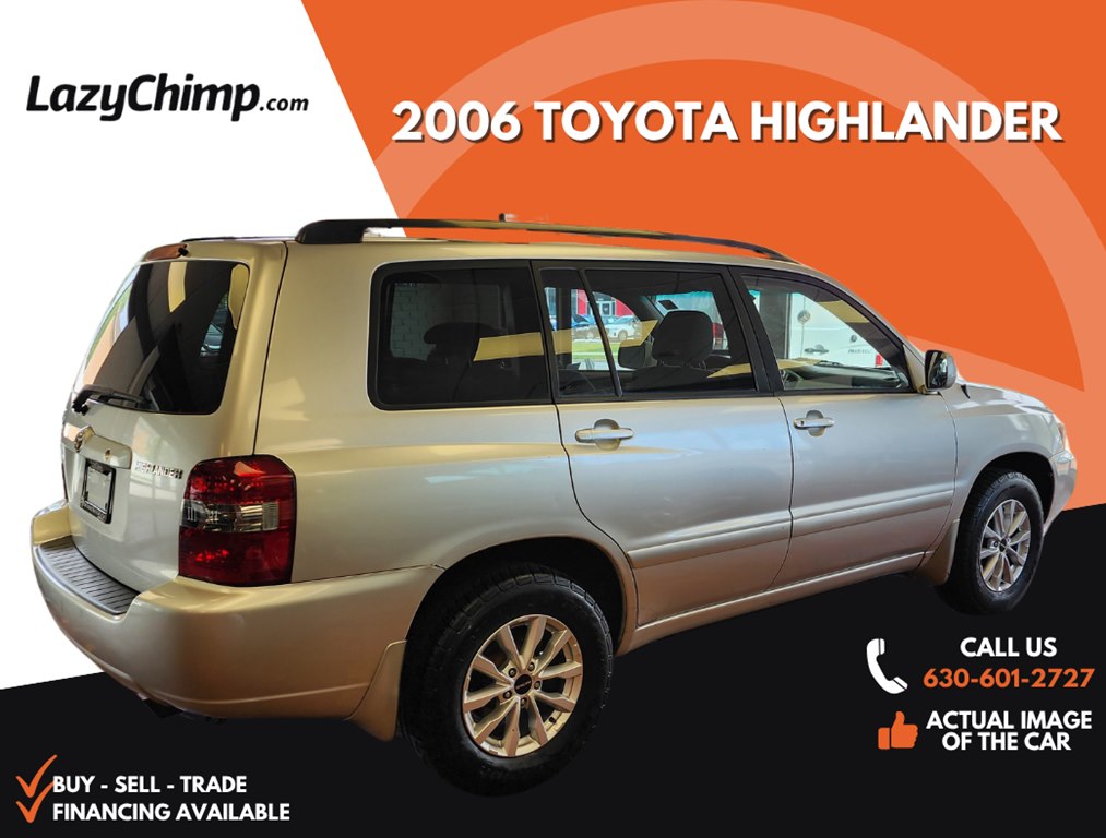 TOYOTA HIGHLANDER 2006 TOYOTA HIGHLANDER JTEGD21A160138432