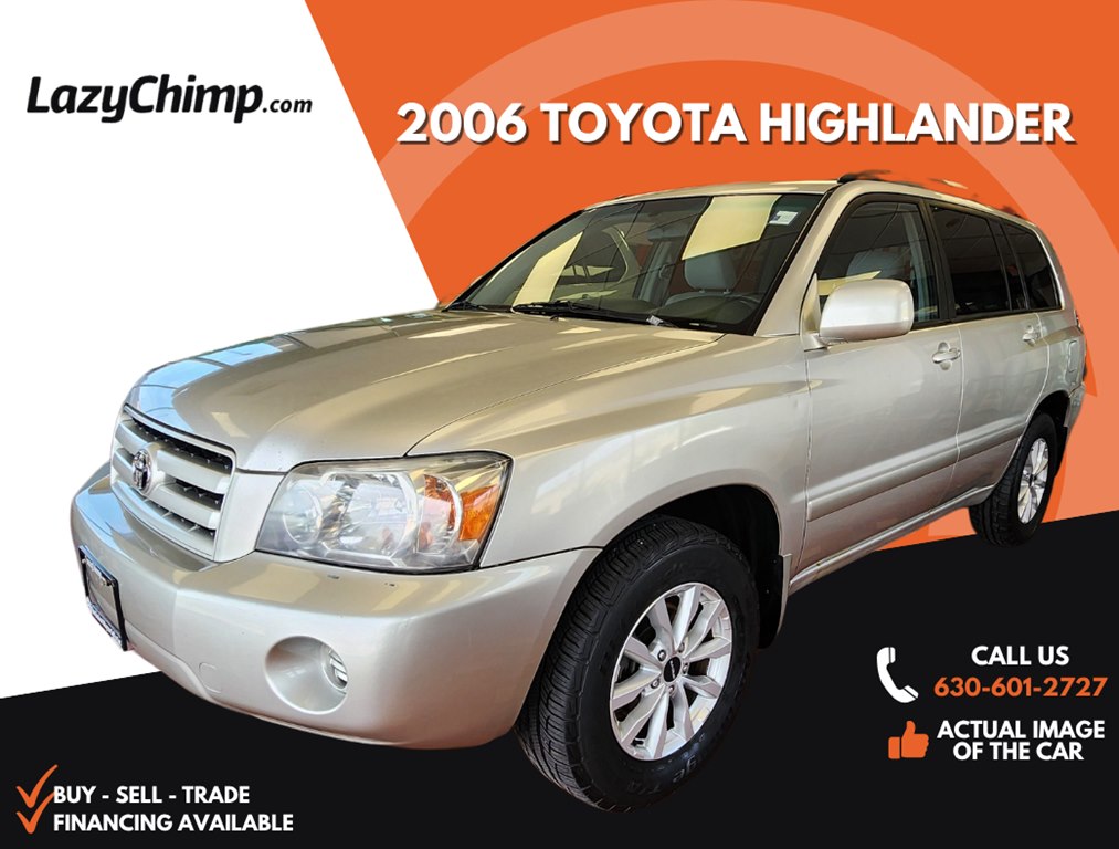 TOYOTA HIGHLANDER 2006 TOYOTA HIGHLANDER JTEGD21A160138432