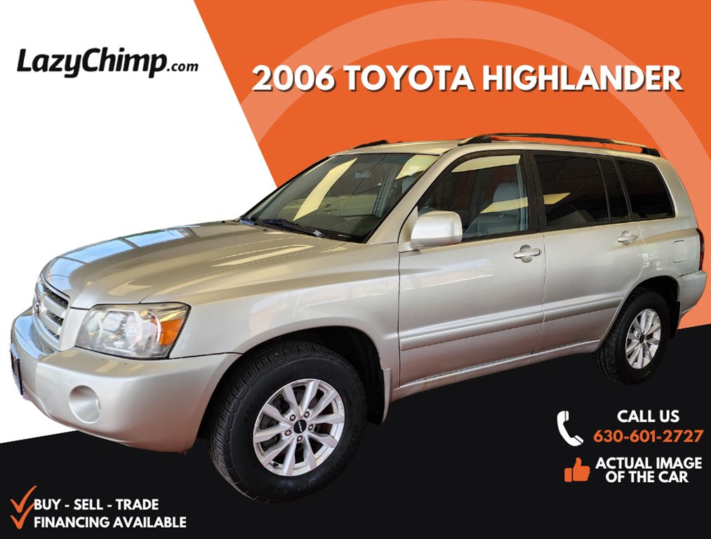TOYOTA HIGHLANDER 2006 TOYOTA HIGHLANDER JTEGD21A160138432
